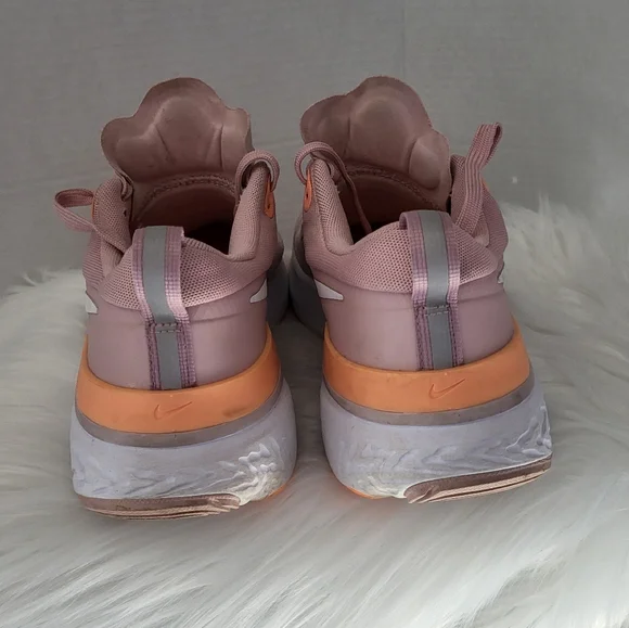 Nike Women's Pink and Orange Sneakers, Size - Picture 5 of 7